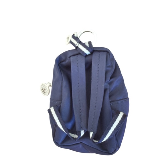 Tory Burch Sport Navy Grumpy Tennis Mini Backpack Keychain - Picture 3 of 6